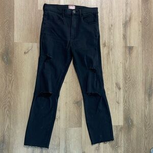 Show me your mumu black high rise jeans size 28
